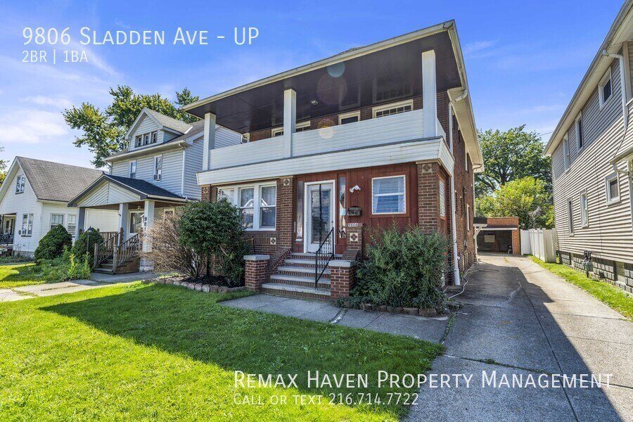 9806 Sladden Ave | UP, Garfield Heights - Spacious 2-bed 1-bath multi- property image