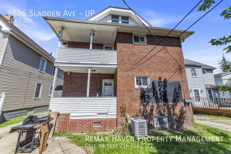 9806 Sladden Ave | UP, Garfield Heights - Spacious 2-bed 1-bath multi- property image