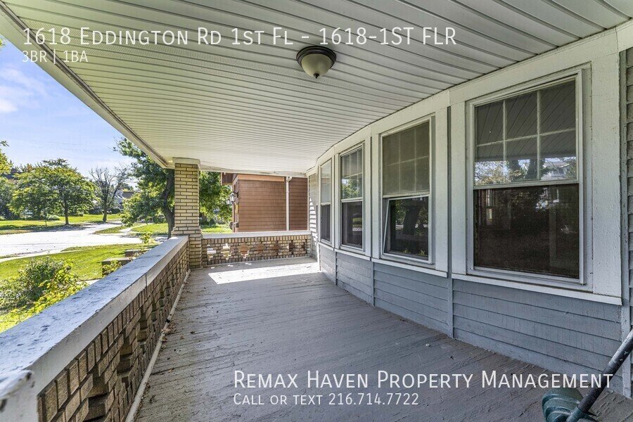1618 Eddington Rd | DN (1st FLR), Cleveland Heights - Spacious 3-bed 1 property image