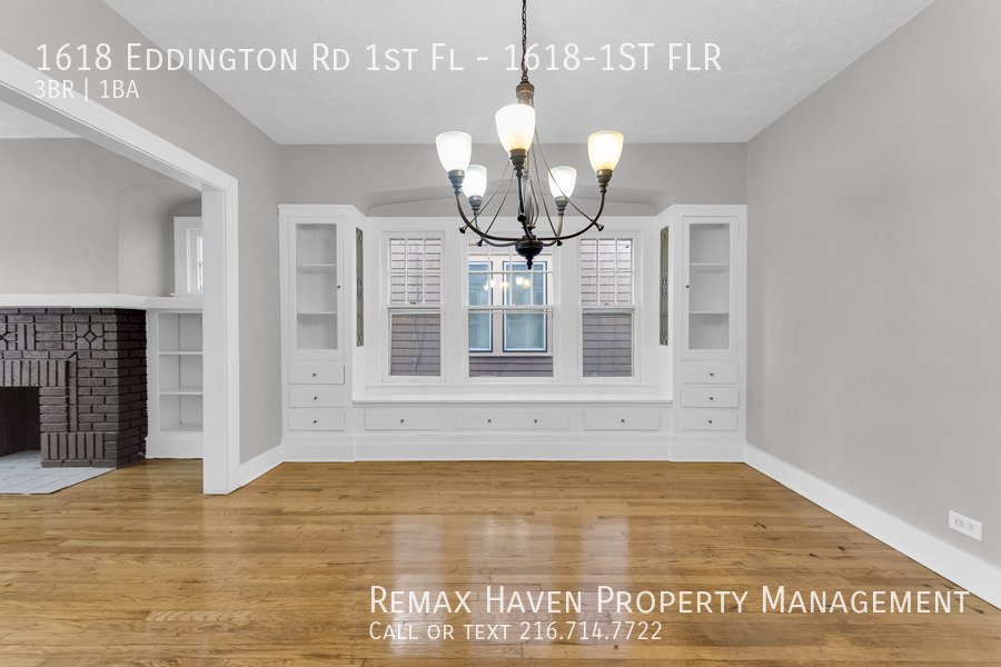 1618 Eddington Rd | DN (1st FLR), Cleveland Heights - Spacious 3-bed 1 property image