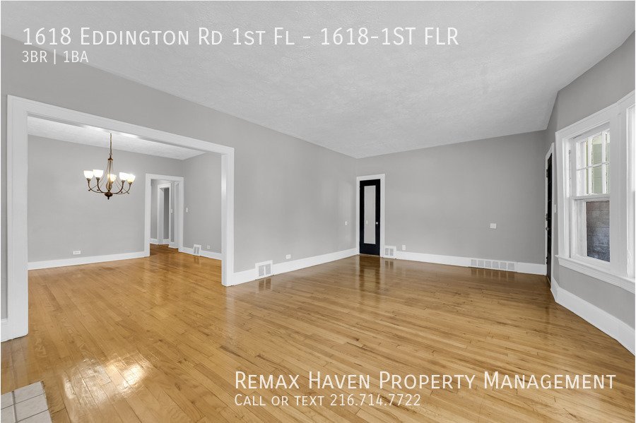 1618 Eddington Rd | DN (1st FLR), Cleveland Heights - Spacious 3-bed 1 property image