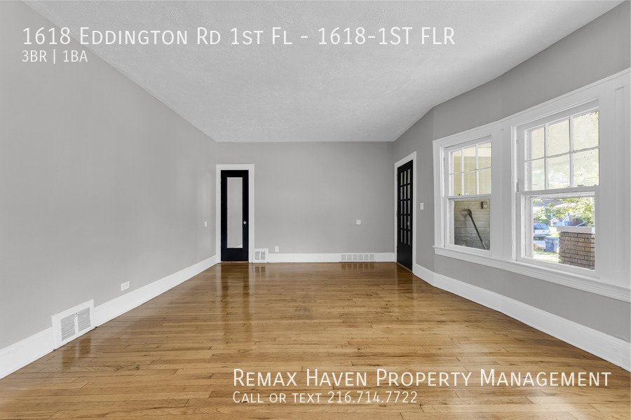 1618 Eddington Rd | DN (1st FLR), Cleveland Heights - Spacious 3-bed 1 property image
