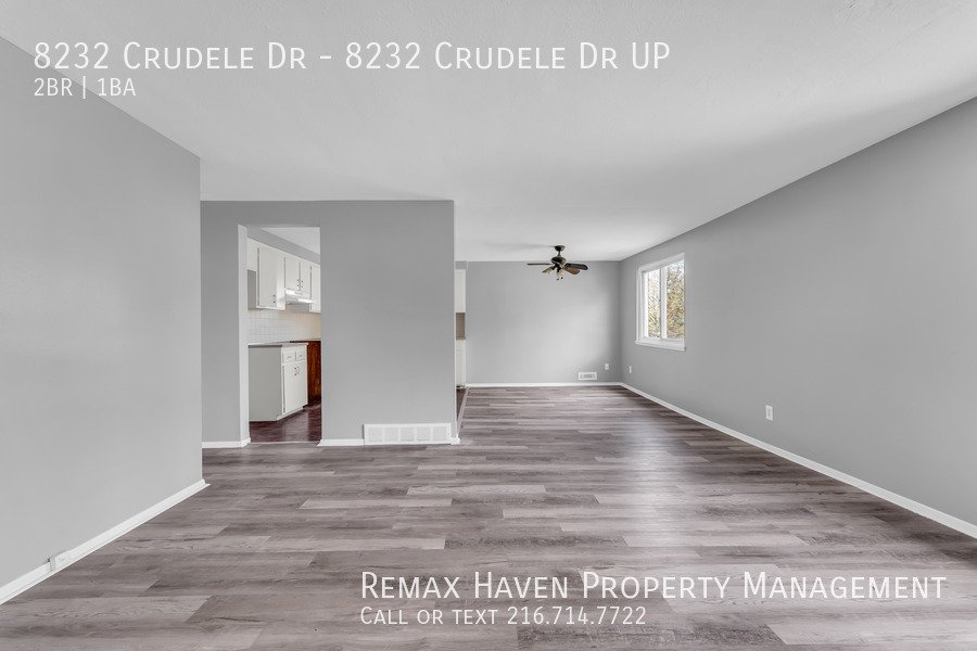 8232 Crudele Dr | UP, Garfield Heights- Spacious 2-bed 1-bath multi-fa property image