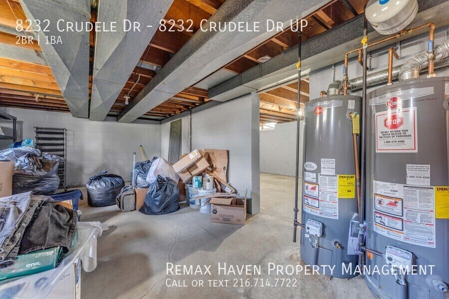 8232 Crudele Dr | UP, Garfield Heights- Spacious 2-bed 1-bath multi-fa property image