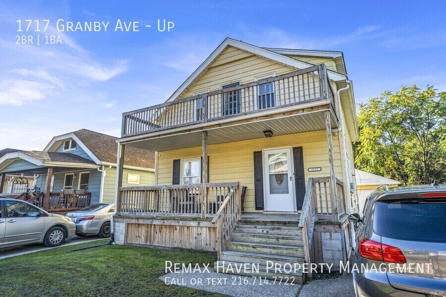 1717 Granby Ave | UP, Cleveland - Spacious 2-bed 1-bath multi-family h property image