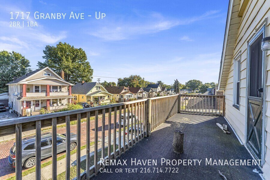 1717 Granby Ave | UP, Cleveland - Spacious 2-bed 1-bath multi-family h property image