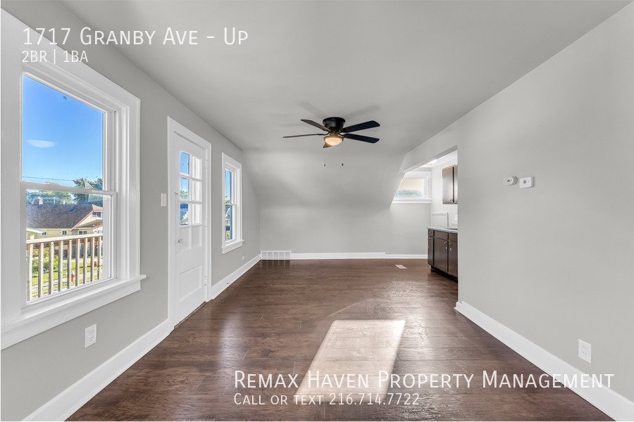 1717 Granby Ave | UP, Cleveland - Spacious 2-bed 1-bath multi-family h property image