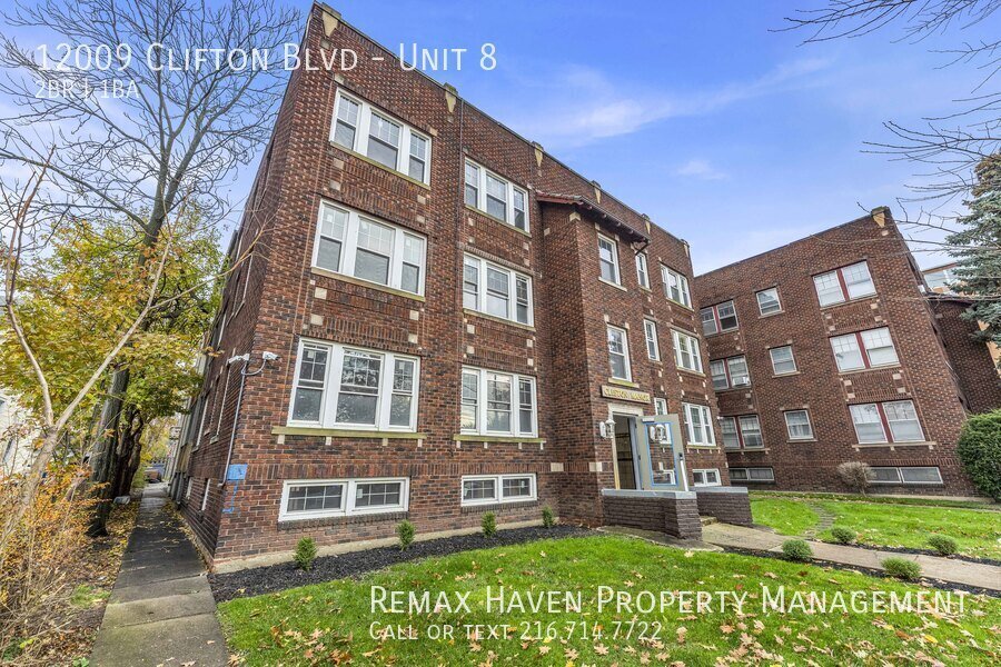 12009 Clifton Blvd | Apt#8, Lakewood - Spacious 2-bed 1-bath apartment property image