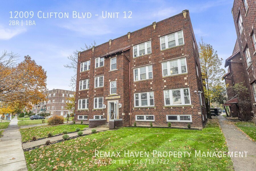 12009 Clifton Blvd | Apt#12, Lakewood - Spacious 2-bed 1-bath apartmen property image