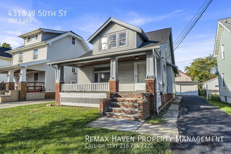 4318 W 50th St, Cleveland - Spacious 3-bed 1.5-bath single-family home property image