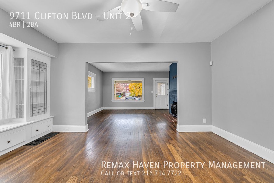 9711 Clifton Blvd | Unit 2, Cleveland - Spacious 4-bed 1.5-bath multi- property image
