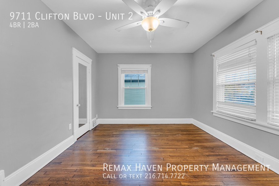 9711 Clifton Blvd | Unit 2, Cleveland - Spacious 4-bed 1.5-bath multi- property image