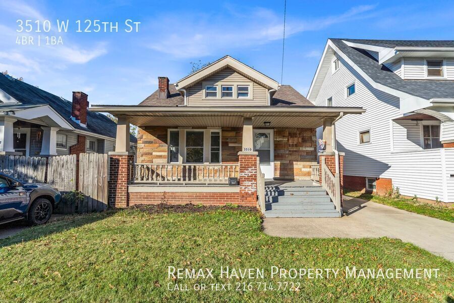 3510 W 125th St, Cleveland - Spacious 4-bed 1-bath single-family home! property image