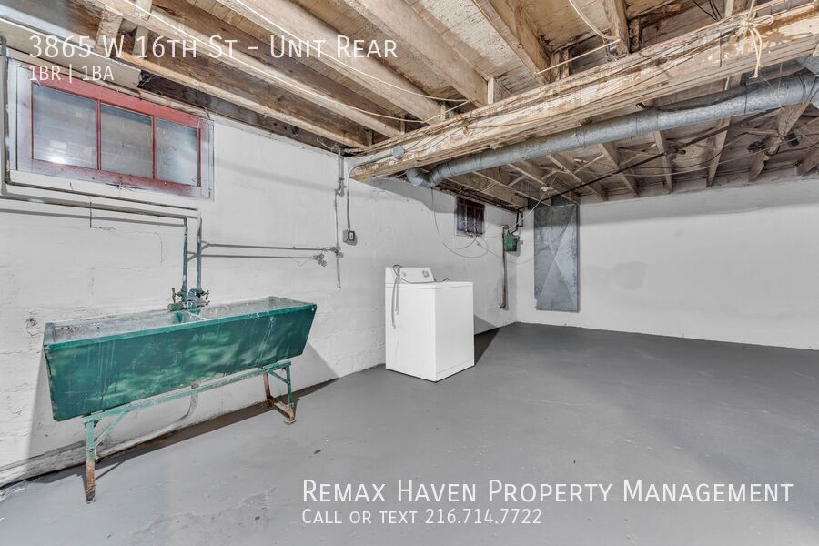 3865 W 16th St | Rear, Cleveland - Spacious 1-bed 1-bath multi-family home! property image