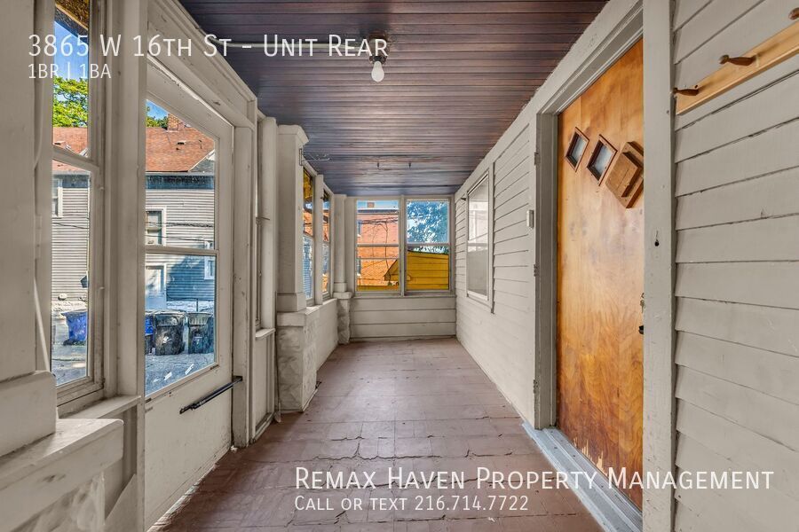 3865 W 16th St | Rear, Cleveland - Spacious 1-bed 1-bath multi-family home! property image