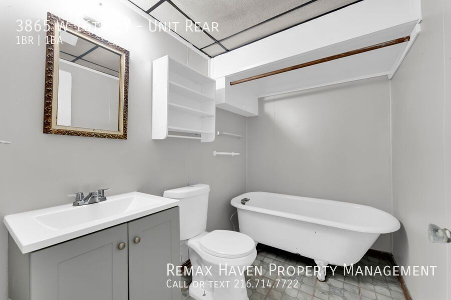 3865 W 16th St | Rear, Cleveland - Spacious 1-bed 1-bath multi-family home! property image