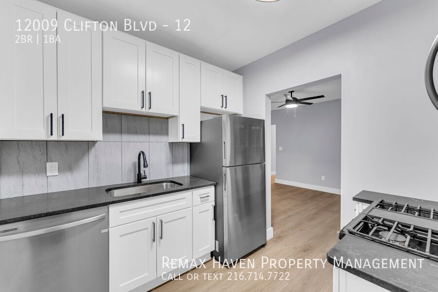 12009 Clifton Blvd | Apt#12, Lakewood - Spacious 2-bed 1-bath apartment! This rental comes with 1 de property image