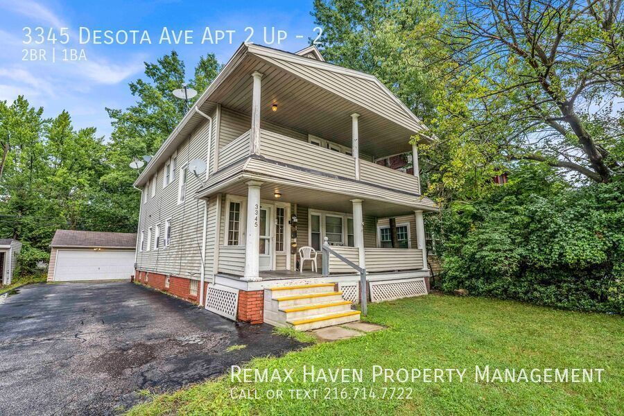 3345 Desota Ave | Unit 2, Cleveland Heights- Spacious 2-bed 1-bath multi-family home! property image