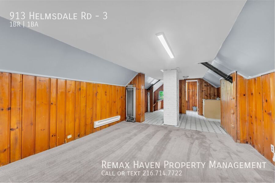 915 Helmsdale Rd | Unit 3, Cleveland Heights- Spacious 1 bed 1 bath multi-family home! property image