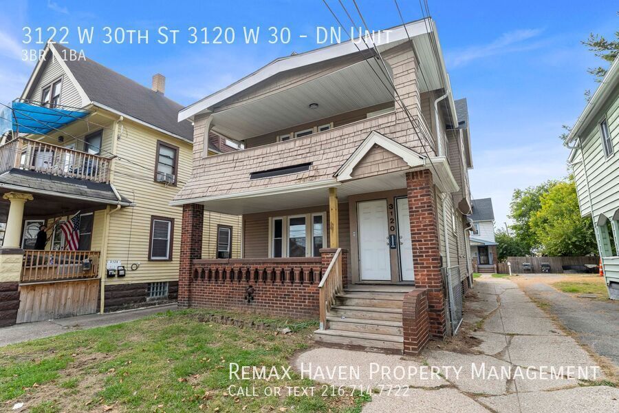 3120(3122) W 30th St | DN, Cleveland - Spacious 3-bed 1-bath multi-family home! property image