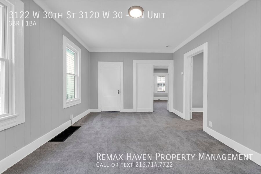 3120(3122) W 30th St | DN, Cleveland - Spacious 3-bed 1-bath multi-family home! property image