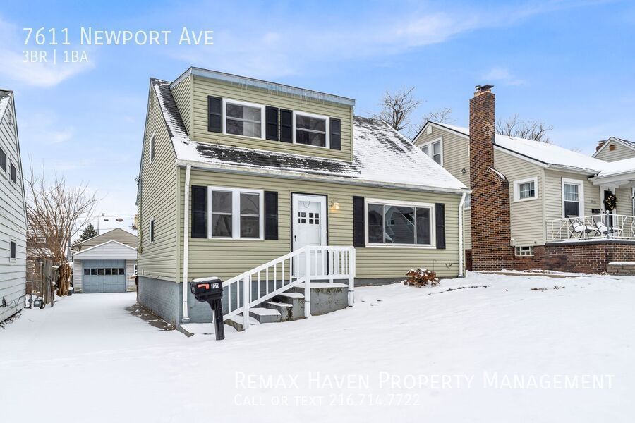7611 Newport Ave, Parma - Spacious 3-bed 1-bath single-family home! property image