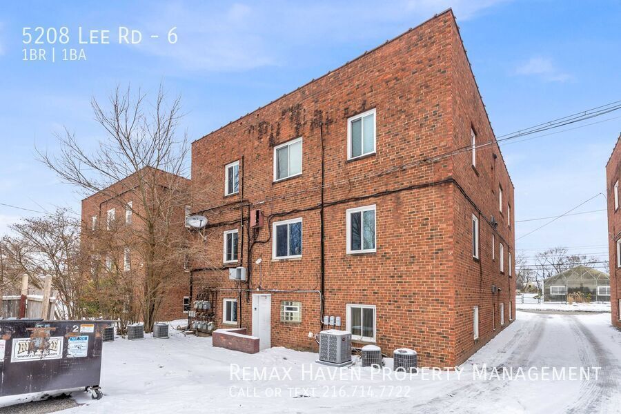 5208 Lee Rd | Unit 6, Maple Heights - Spacious 1-bed 1-bath apartment! property image