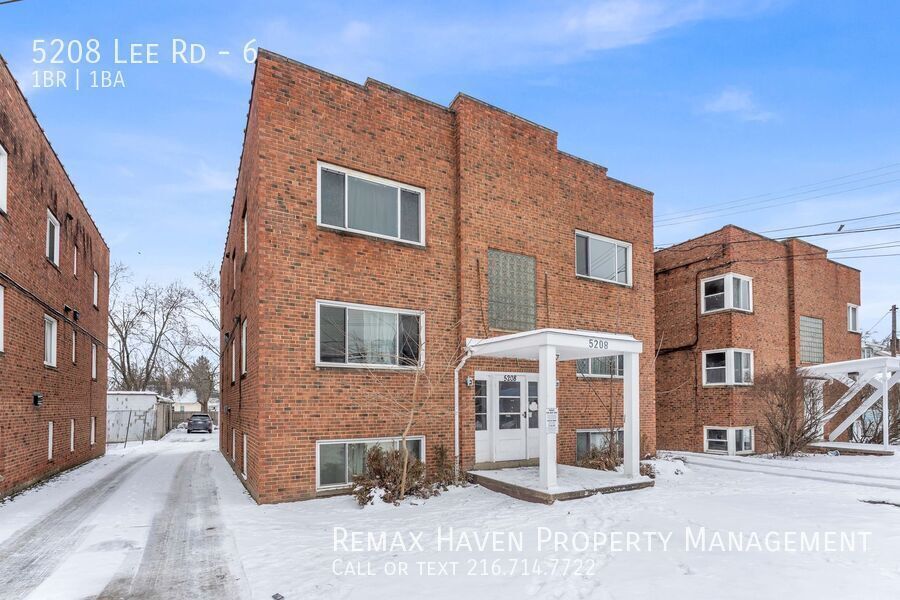 5208 Lee Rd | Unit 6, Maple Heights - Spacious 1-bed 1-bath apartment! property image