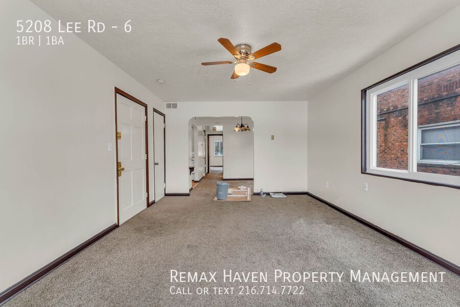 5208 Lee Rd | Unit 6, Maple Heights - Spacious 1-bed 1-bath apartment! property image