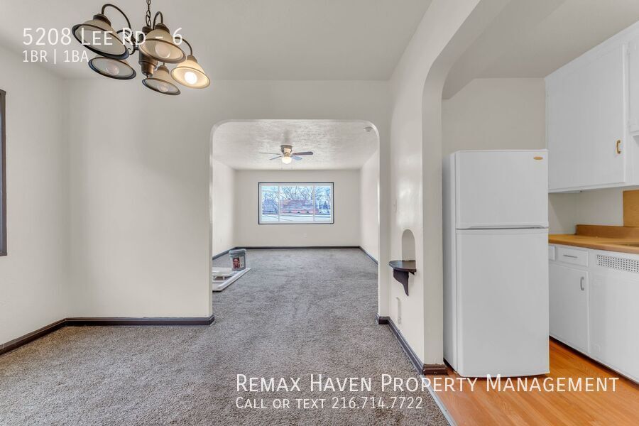 5208 Lee Rd | Unit 6, Maple Heights - Spacious 1-bed 1-bath apartment! property image