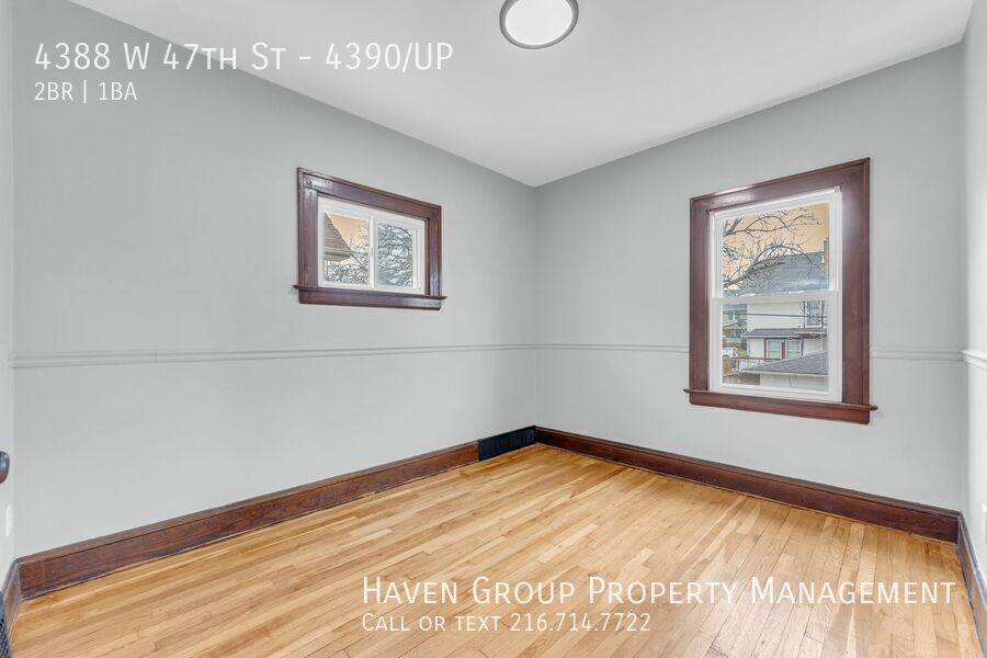 4388 W 47th St | UP, Cleveland - Bright Upstairs Unit with Charming Front Porch! property image