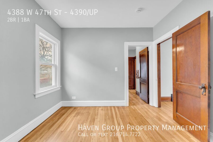 4388 W 47th St | UP, Cleveland - Bright Upstairs Unit with Charming Front Porch! property image