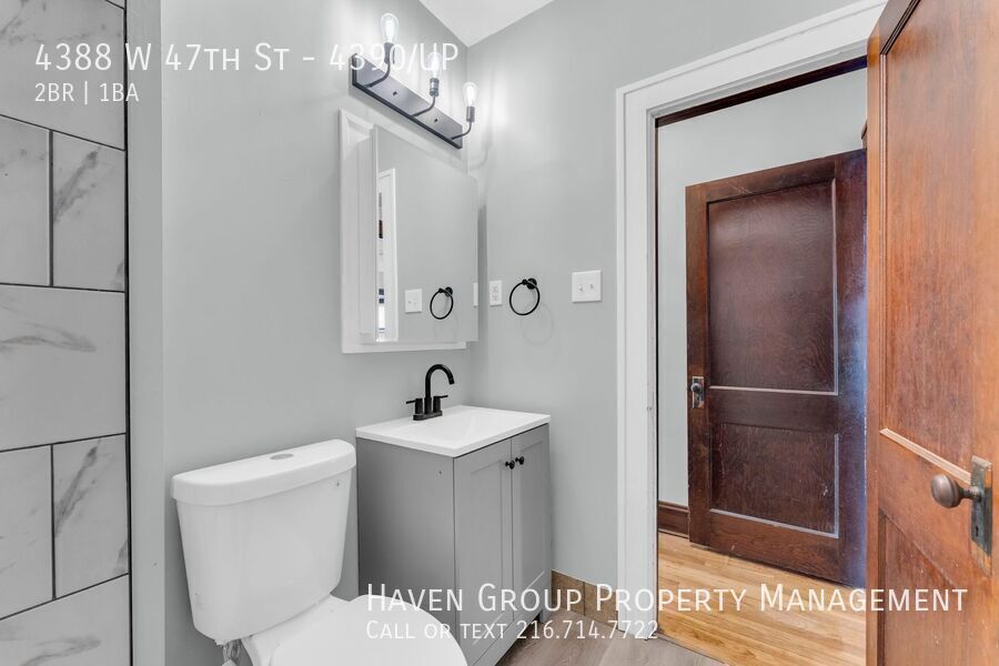 4388 W 47th St | UP, Cleveland - Bright Upstairs Unit with Charming Front Porch! property image