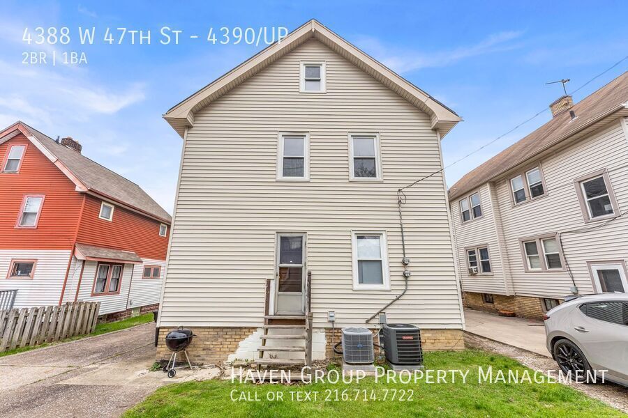 4388 W 47th St | UP, Cleveland - Bright Upstairs Unit with Charming Front Porch! property image