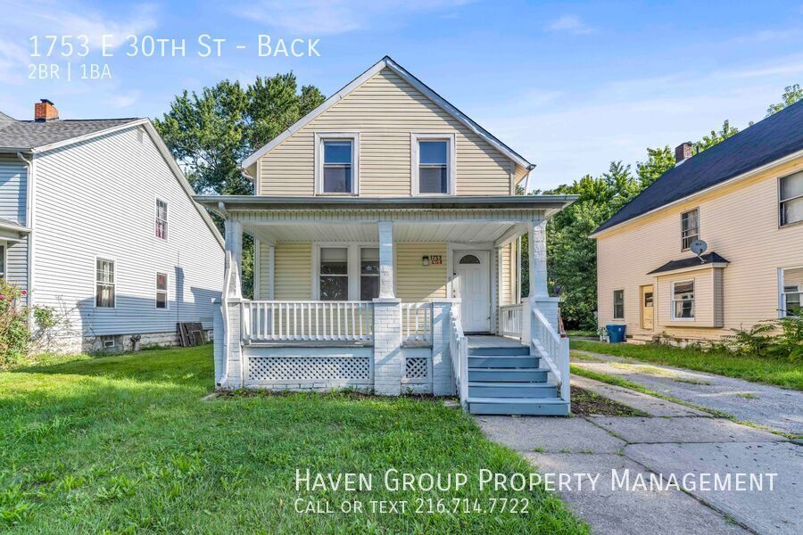 1753 E 30th St | Back, Lorain, OH 44055 - Spacious 2-bed 1-bath multi-family home! property image