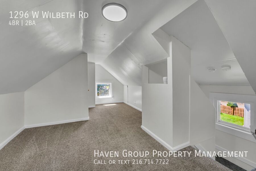 1296 W Wilbeth Rd, Akron, OH 44314- Spacious 4-bed 2-bath single-family home!  property image