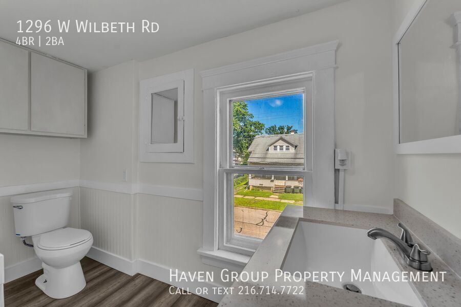 1296 W Wilbeth Rd, Akron, OH 44314- Spacious 4-bed 2-bath single-family home!  property image