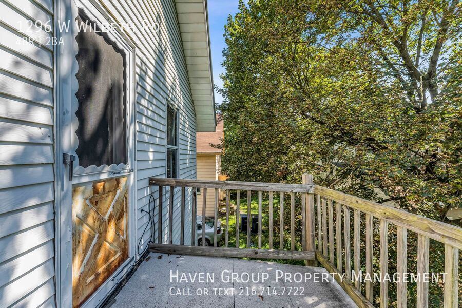 1296 W Wilbeth Rd, Akron, OH 44314- Spacious 4-bed 2-bath single-family home!  property image