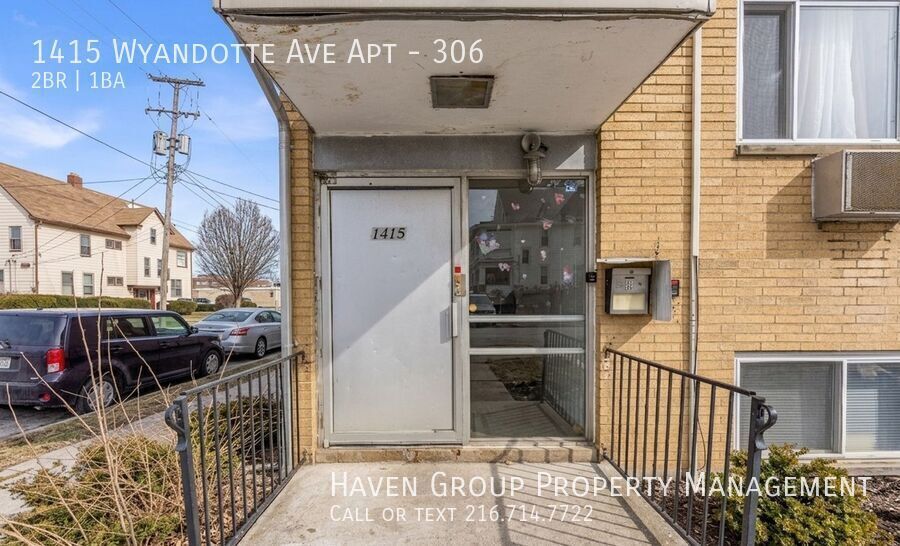 1415 Wyandotte Ave | Unit 306, Lakewood, OH 44107 - Spacious 2-bed 1-bath apartment! property image