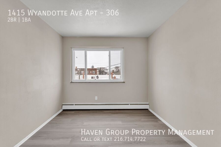 1415 Wyandotte Ave | Unit 306, Lakewood, OH 44107 - Spacious 2-bed 1-bath apartment! property image
