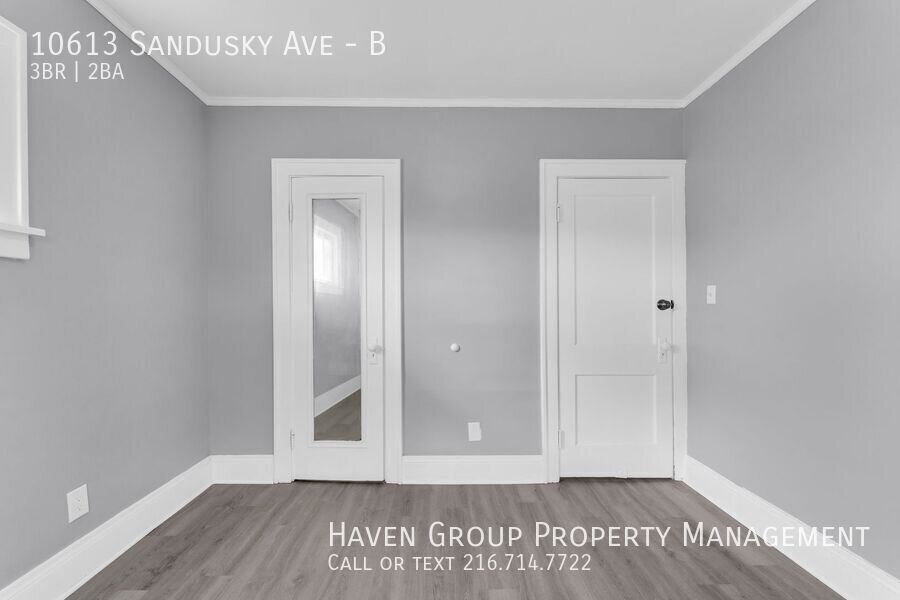 Now Leasing: 10613 Sandusky Ave, Unit B, Cleveland, OH 44105 | 3BR/2BA with Private Loft Suite & 2-Car Garage. property image