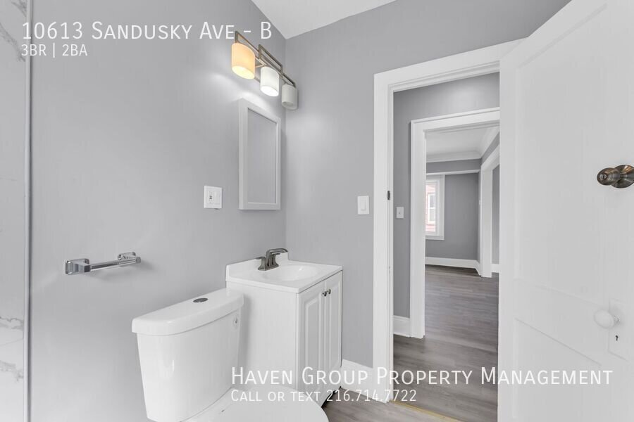Now Leasing: 10613 Sandusky Ave, Unit B, Cleveland, OH 44105 | 3BR/2BA with Private Loft Suite & 2-Car Garage. property image