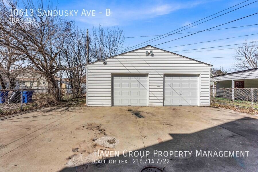 Now Leasing: 10613 Sandusky Ave, Unit B, Cleveland, OH 44105 | 3BR/2BA with Private Loft Suite & 2-Car Garage. property image