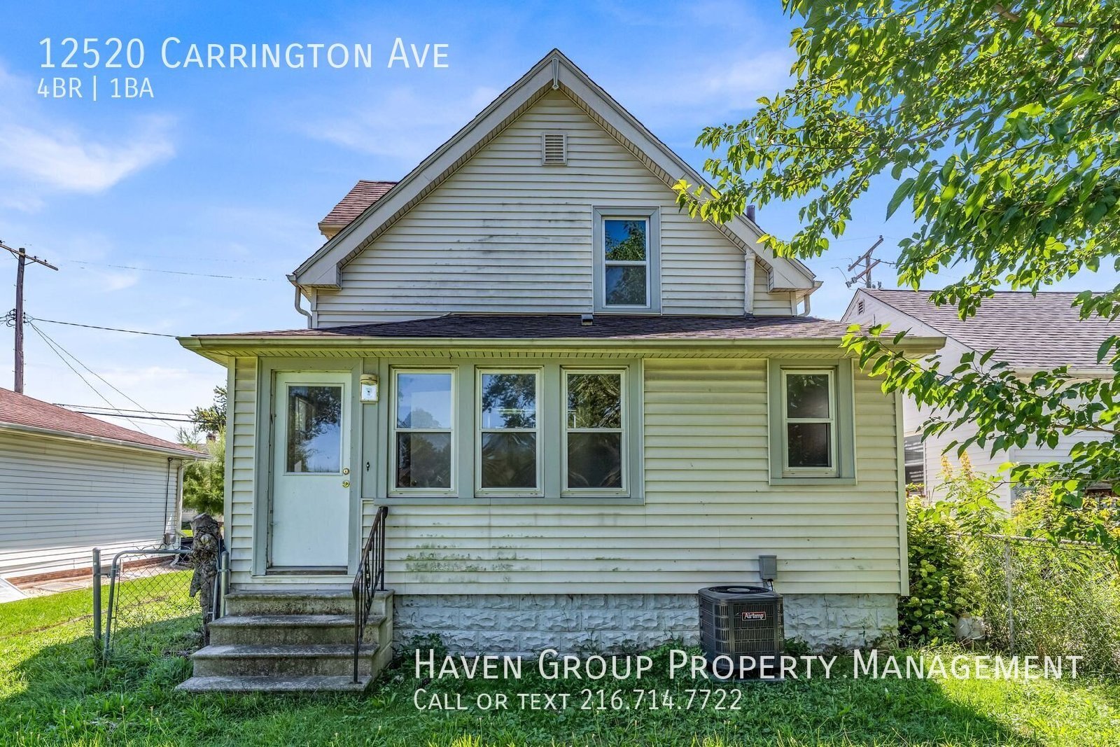 12520 Carrington Ave, Cleveland, OH 44135- Spacious 4-bed 1-bath single-family home!  property image