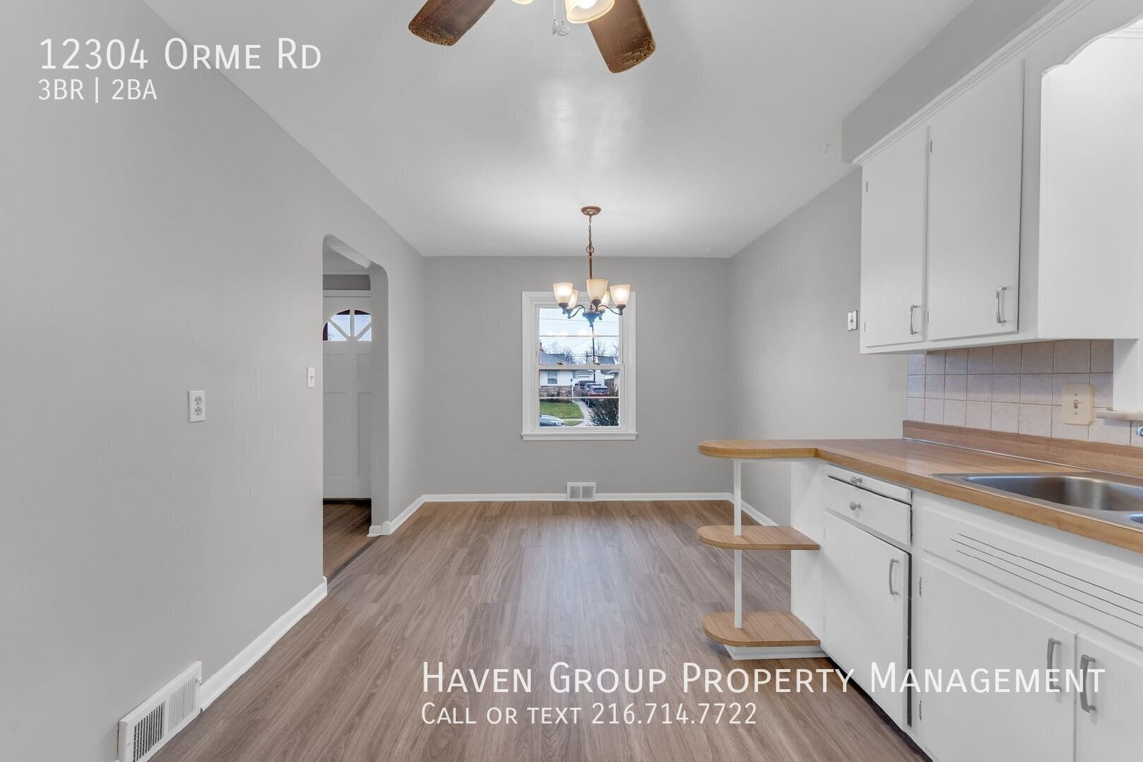 12304 Orme Rd, Garfield Heights, OH 44125- Spacious 3-bed 1-bath single-family home!  property image