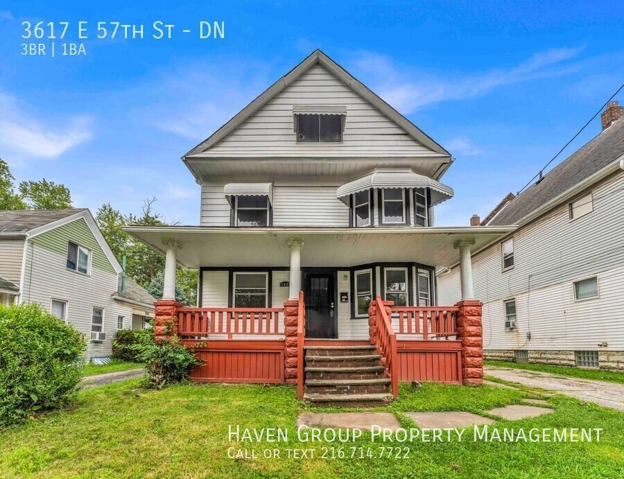 3617 E 57th St | DN, Cleveland, OH 44105 - Spacious 3-bed 1-bath multi-family home!  property image