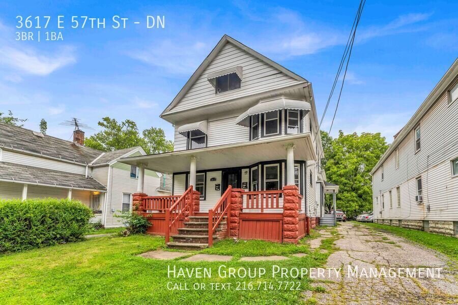 3617 E 57th St | DN, Cleveland, OH 44105 - Spacious 3-bed 1-bath multi-family home!  property image