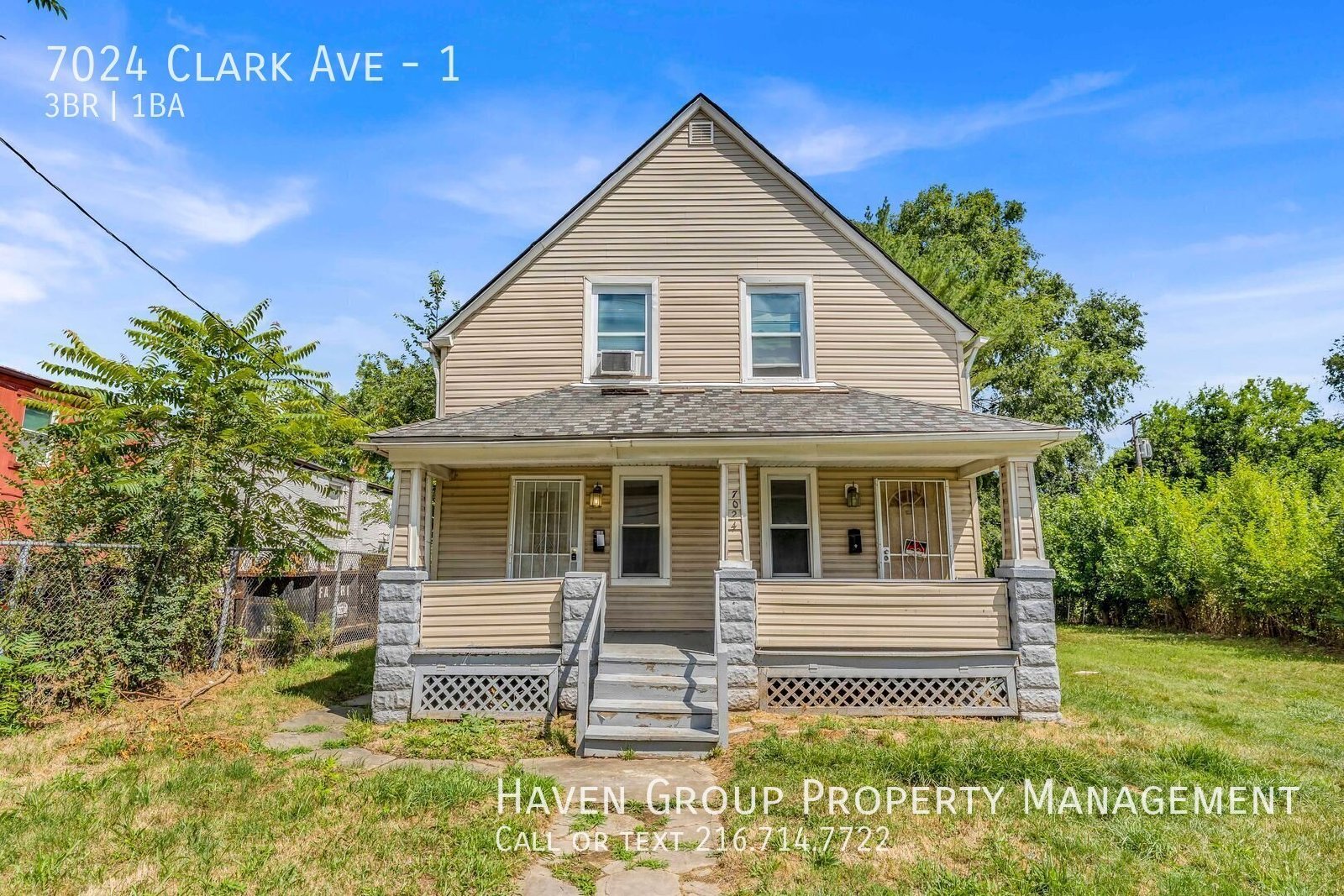 7024 Clark Ave | Unit 1, Cleveland, OH 44102 - Spacious 3-bed 1-bath multi-family home! property image