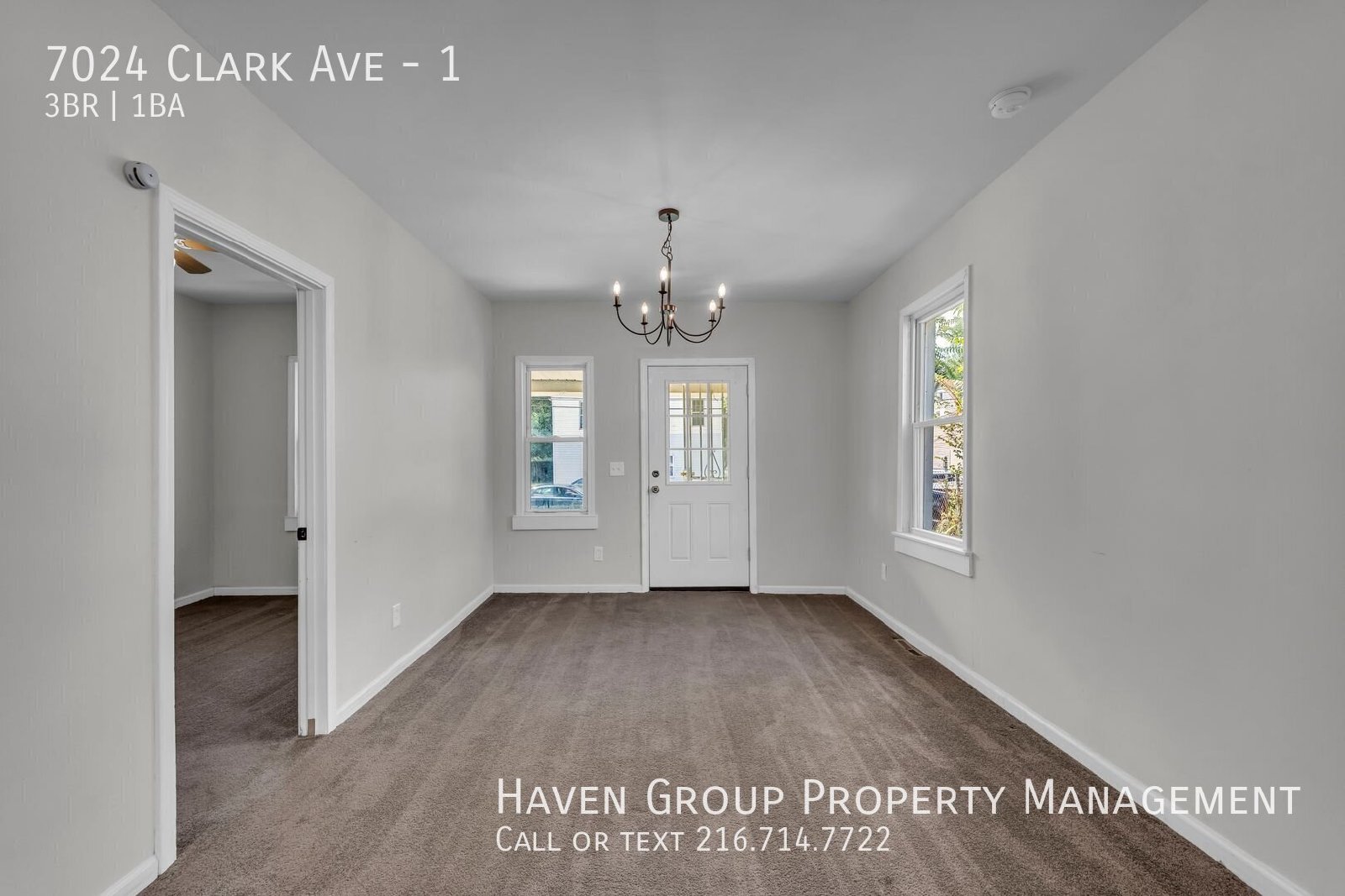 7024 Clark Ave | Unit 1, Cleveland, OH 44102 - Spacious 3-bed 1-bath multi-family home! property image
