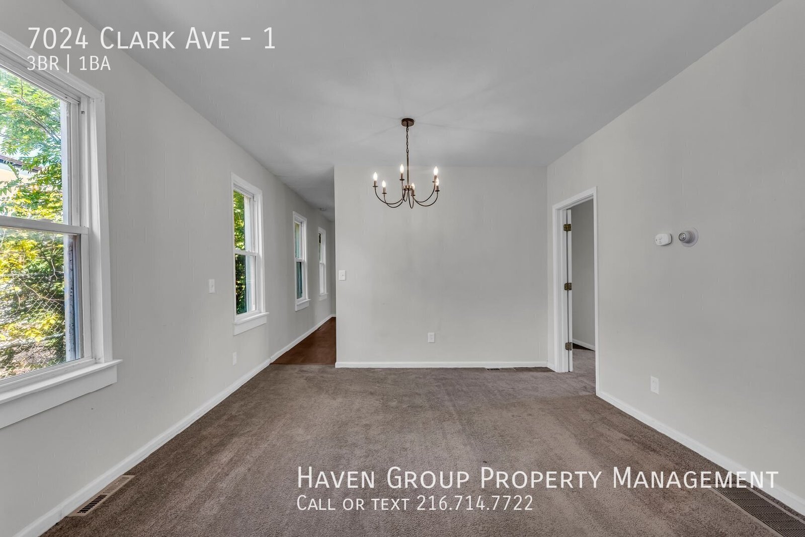 7024 Clark Ave | Unit 1, Cleveland, OH 44102 - Spacious 3-bed 1-bath multi-family home! property image